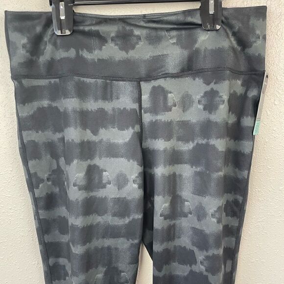 NWT Ideology Reversible Athletic Leggings Size XXL - Picture 2 of 7